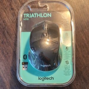 Logitech M720 Triathlon Wireless Mouse - Dark Gray